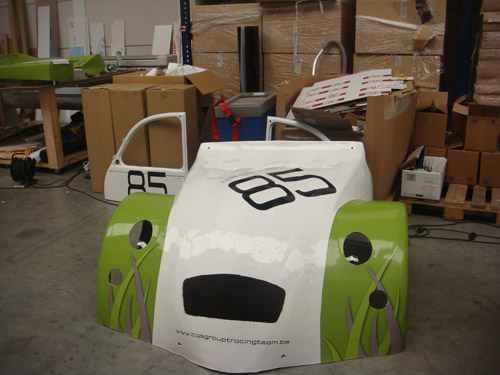CQS Group T Racing Team beletteringen