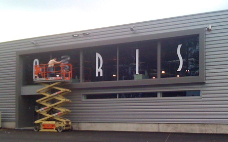Raambelettering ACRIS