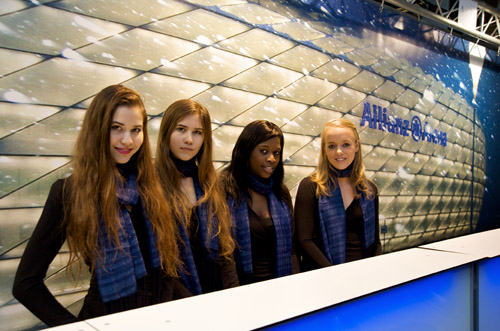 Allianz bache in trussconstructie