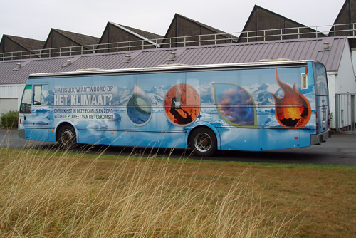Klimaatbus - full wrap