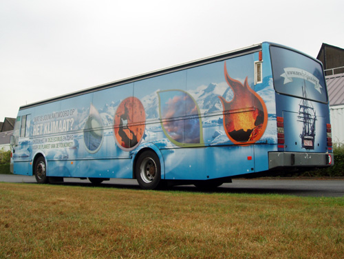 Klimaatbus - full wrap