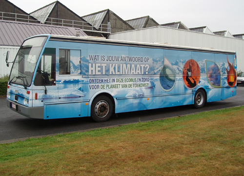 Klimaatbus - full wrap