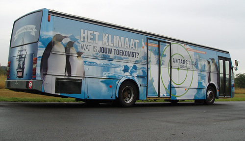 Klimaatbus - full wrap