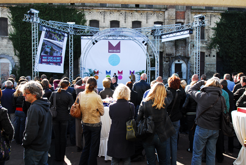 Onthulling stadslogo Mechelen