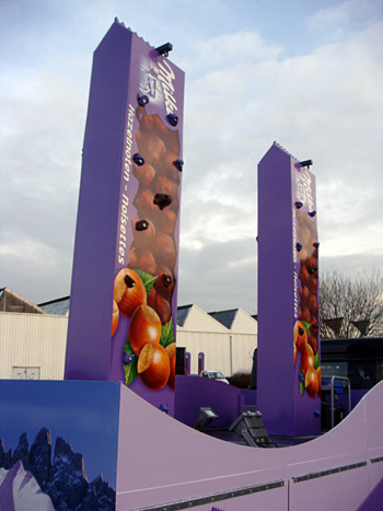 Milka promowagens
